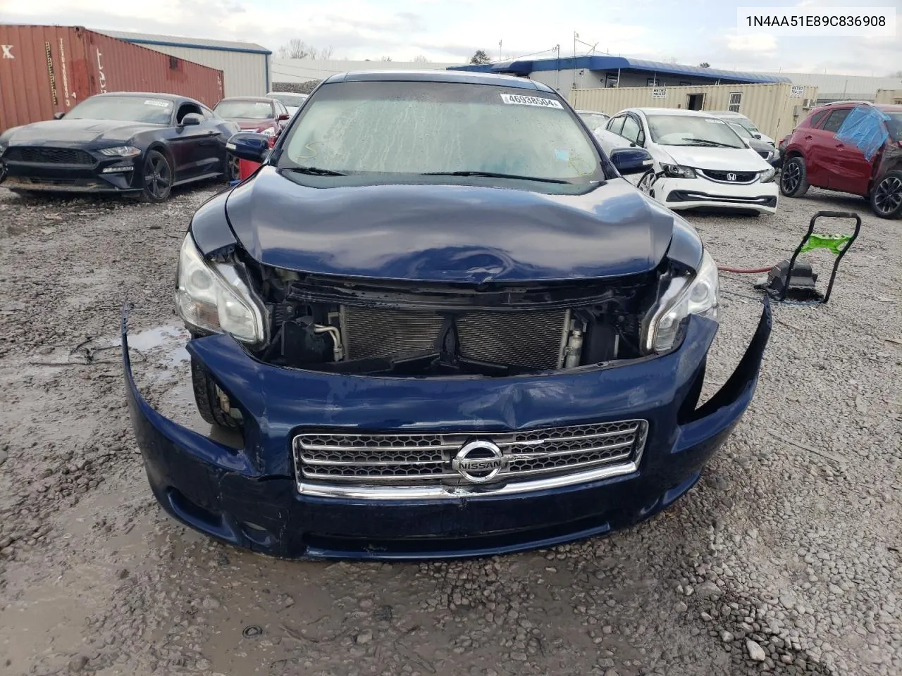 2009 Nissan Maxima S VIN: 1N4AA51E89C836908 Lot: 46938504