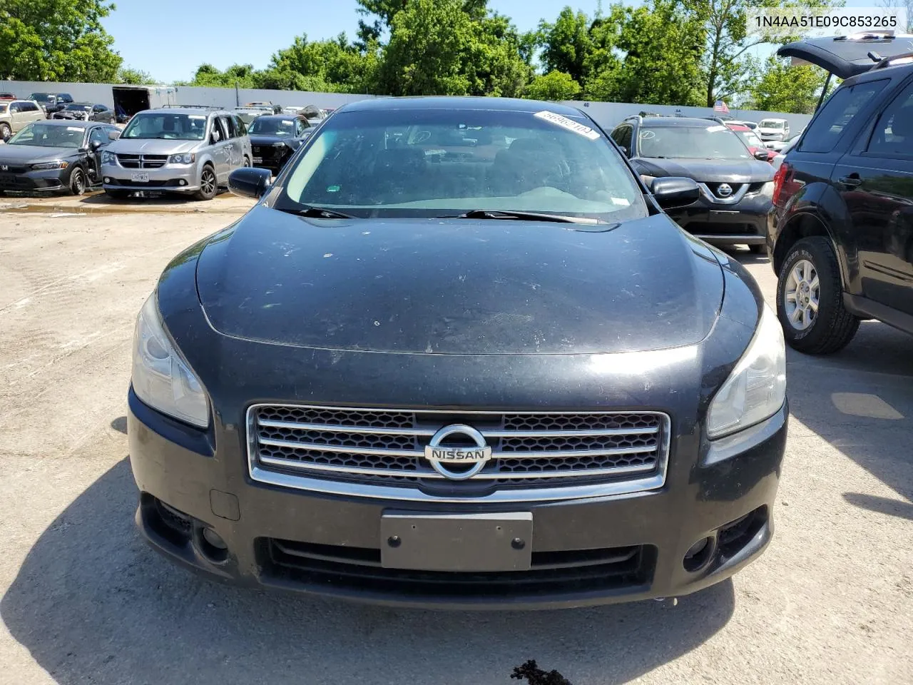 1N4AA51E09C853265 2009 Nissan Maxima S