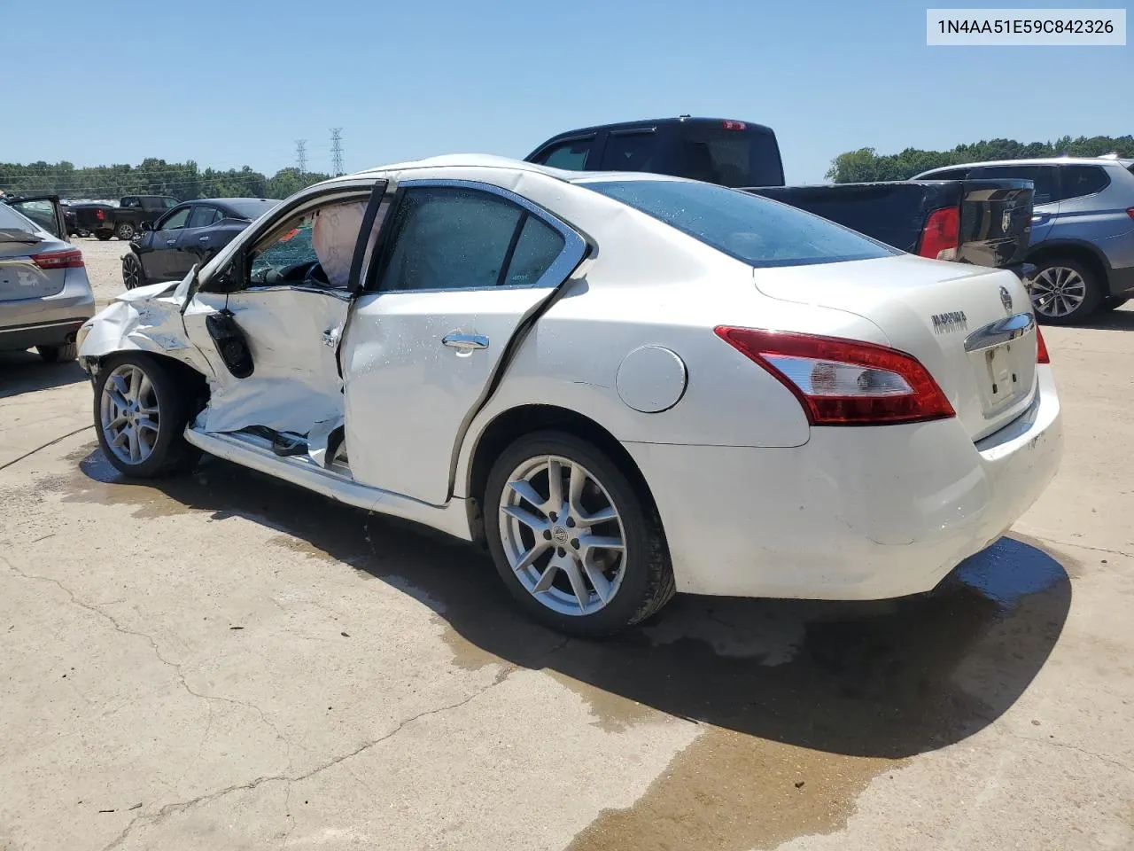 2009 Nissan Maxima S VIN: 1N4AA51E59C842326 Lot: 58701654