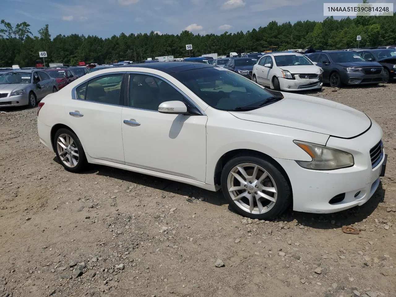 1N4AA51E39C814248 2009 Nissan Maxima S