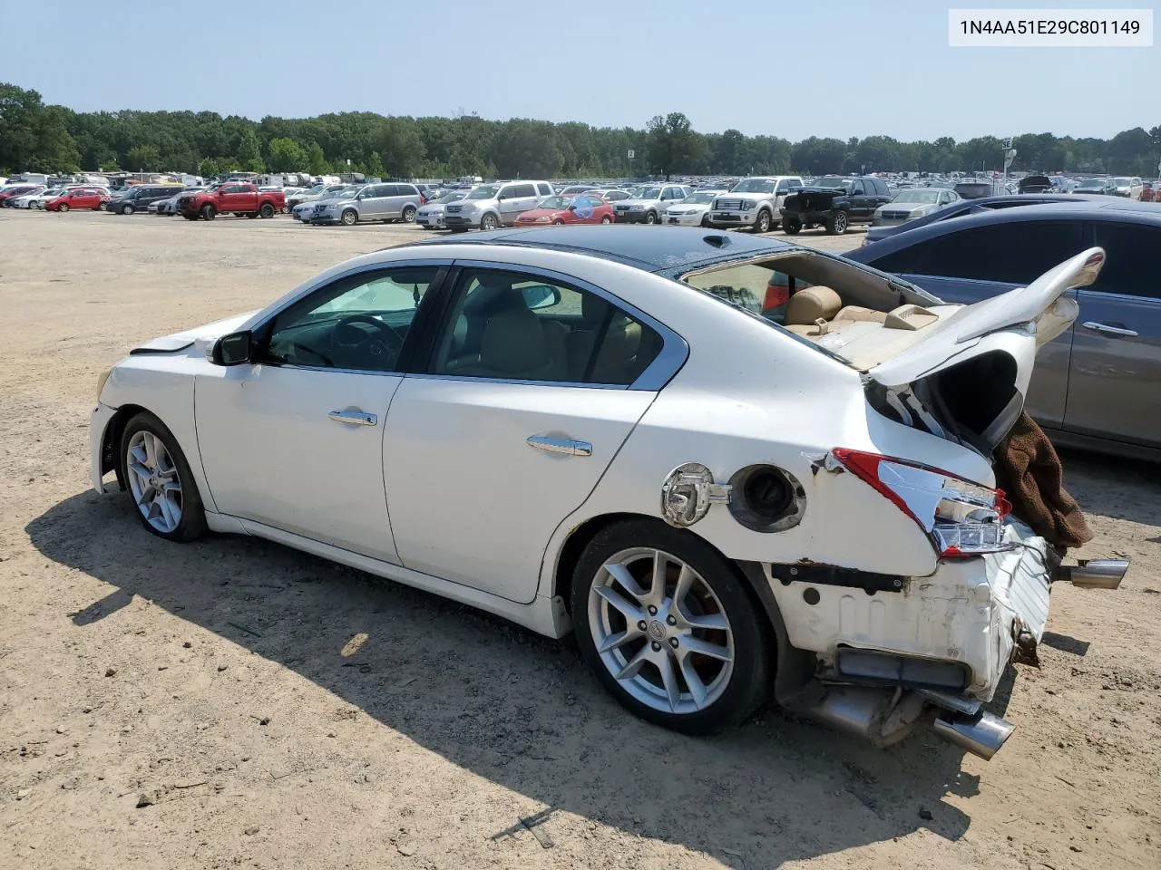 1N4AA51E29C801149 2009 Nissan Maxima S