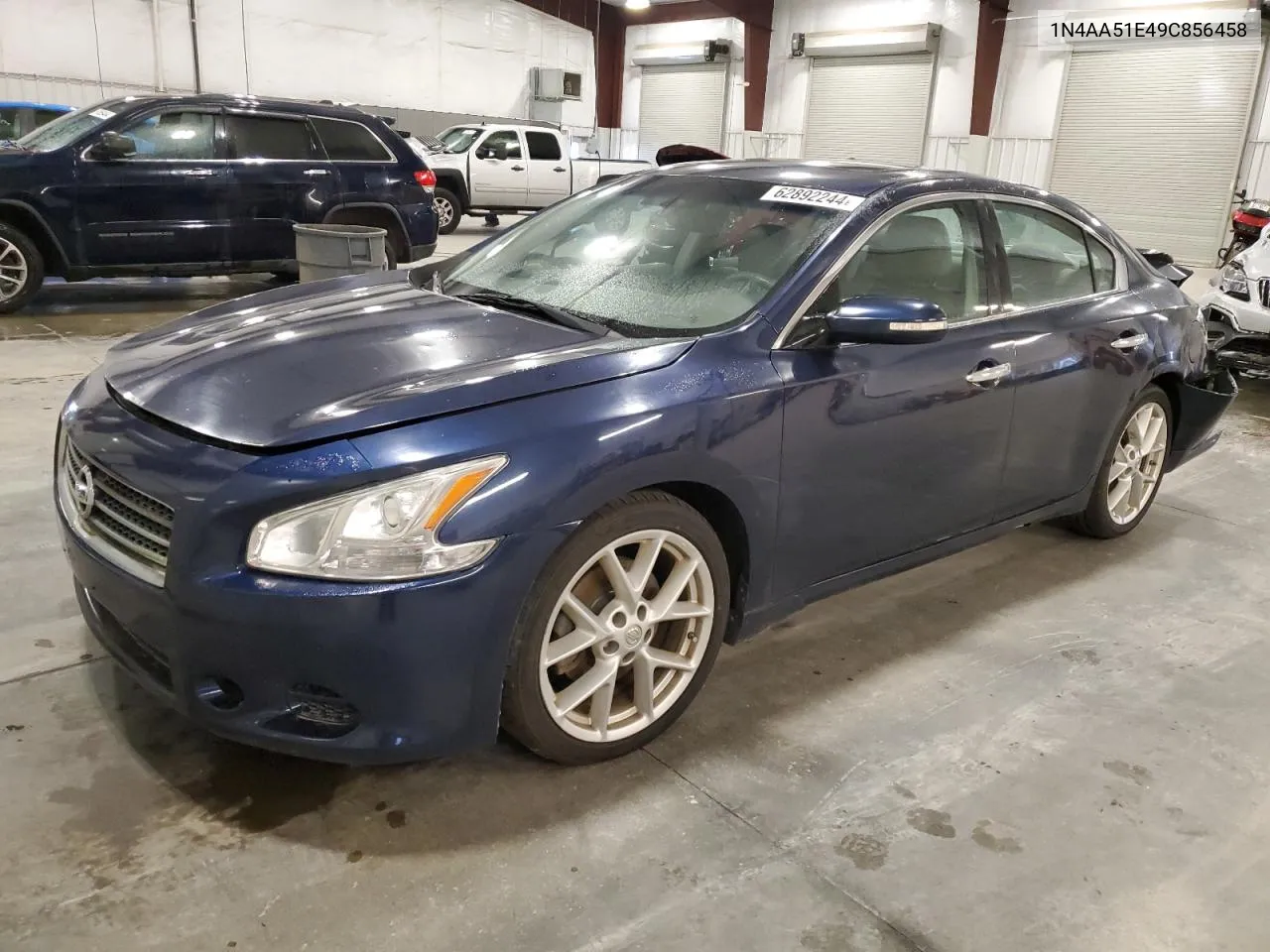 2009 Nissan Maxima S VIN: 1N4AA51E49C856458 Lot: 62892244