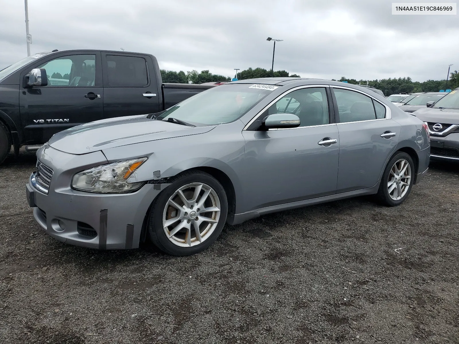 2009 Nissan Maxima S VIN: 1N4AA51E19C846969 Lot: 63434484