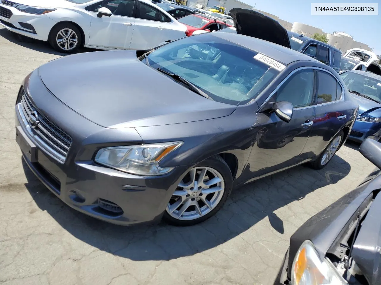 1N4AA51E49C808135 2009 Nissan Maxima S