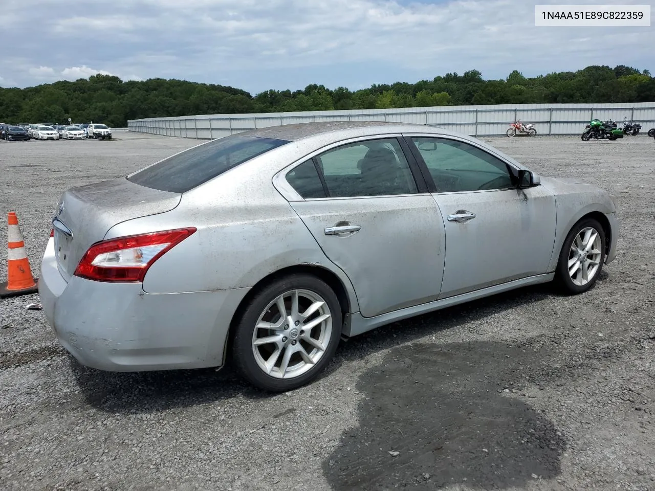 2009 Nissan Maxima S VIN: 1N4AA51E89C822359 Lot: 65135504