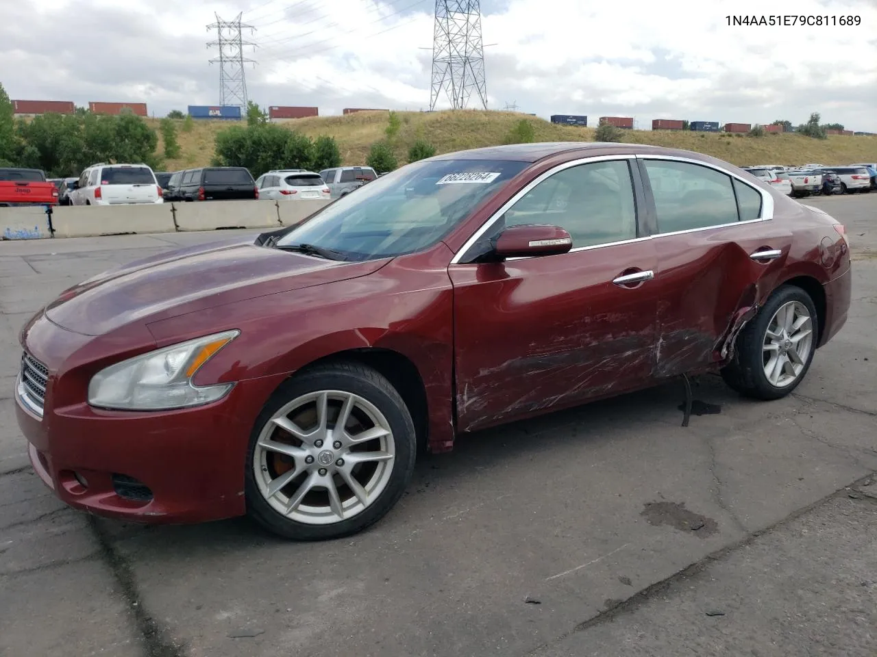 1N4AA51E79C811689 2009 Nissan Maxima S