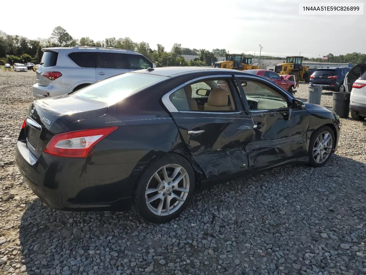 2009 Nissan Maxima S VIN: 1N4AA51E59C826899 Lot: 68886334