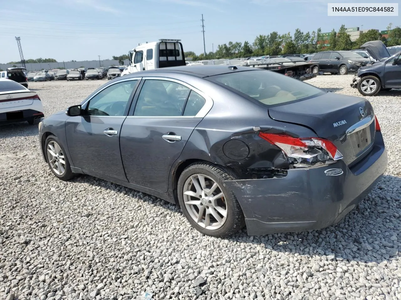 2009 Nissan Maxima S VIN: 1N4AA51E09C844582 Lot: 69057934