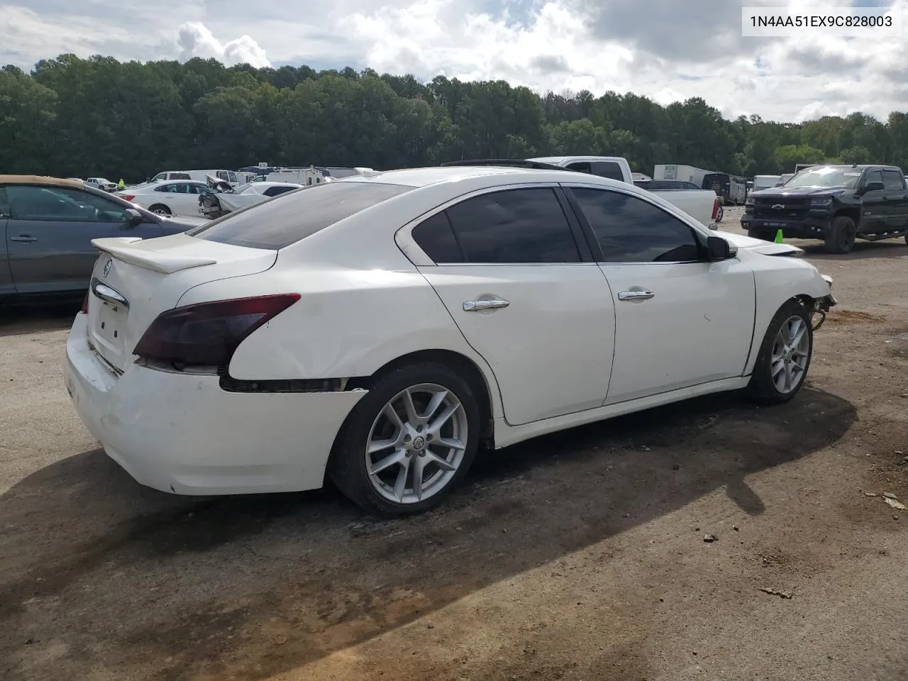 2009 Nissan Maxima S VIN: 1N4AA51EX9C828003 Lot: 69135264