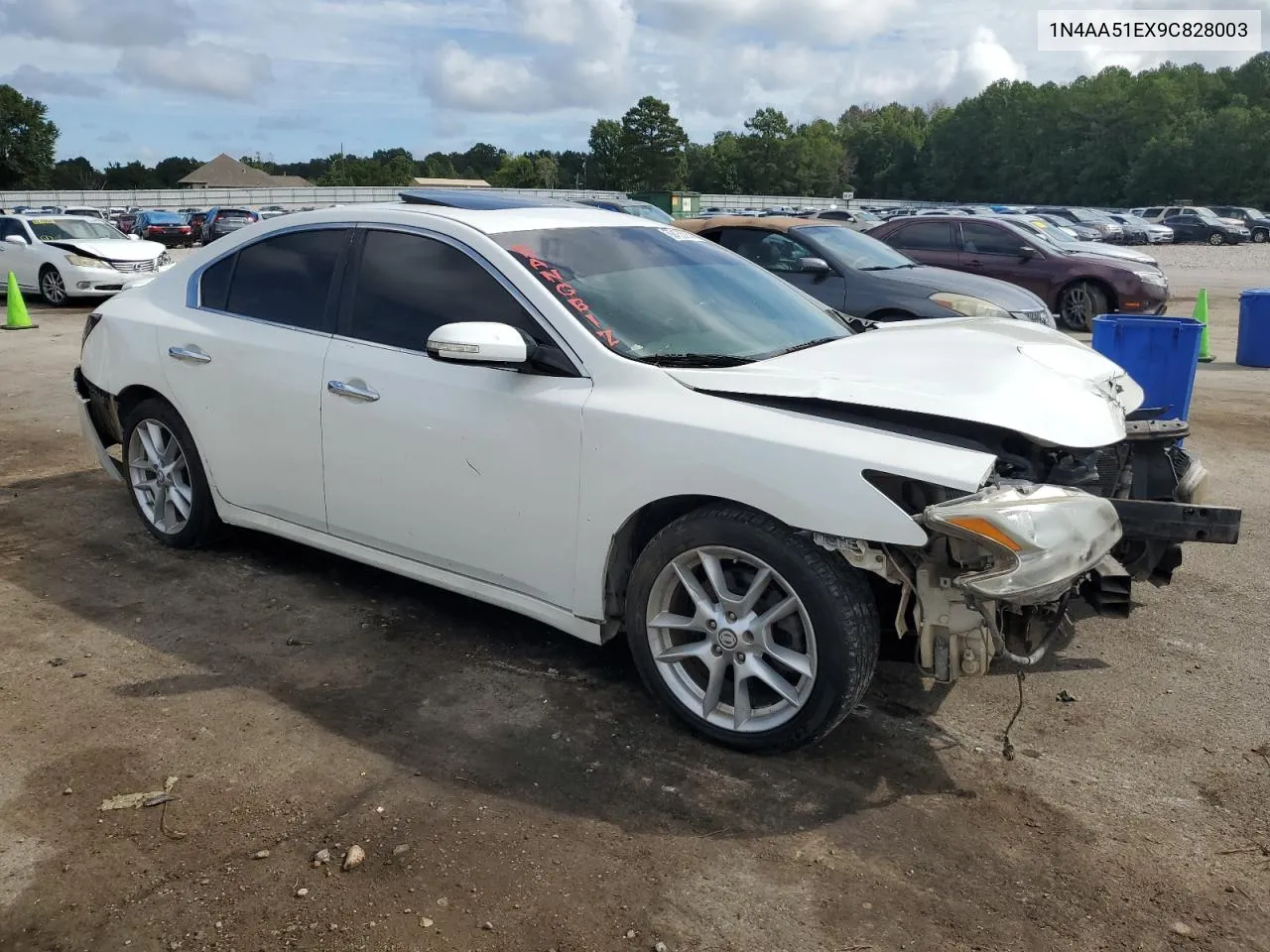 1N4AA51EX9C828003 2009 Nissan Maxima S