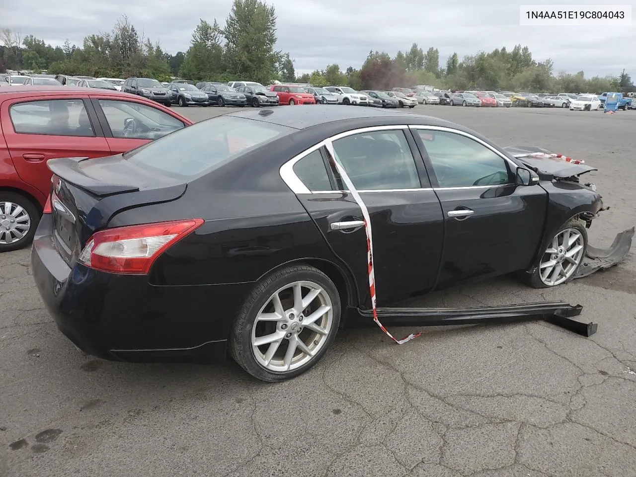 2009 Nissan Maxima S VIN: 1N4AA51E19C804043 Lot: 69900034