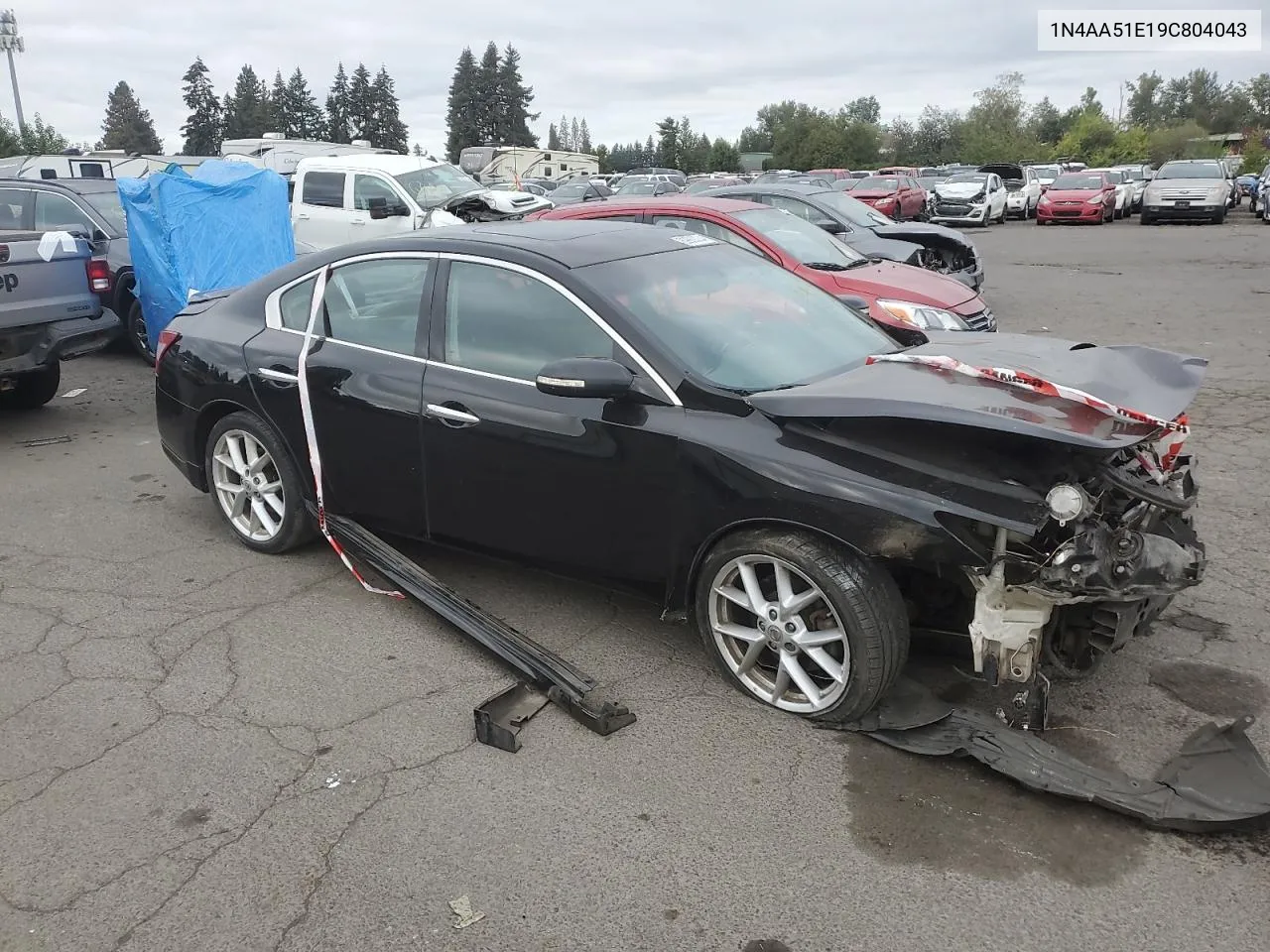 1N4AA51E19C804043 2009 Nissan Maxima S