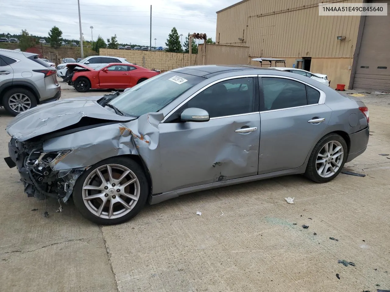 2009 Nissan Maxima S VIN: 1N4AA51E49C845640 Lot: 70229714