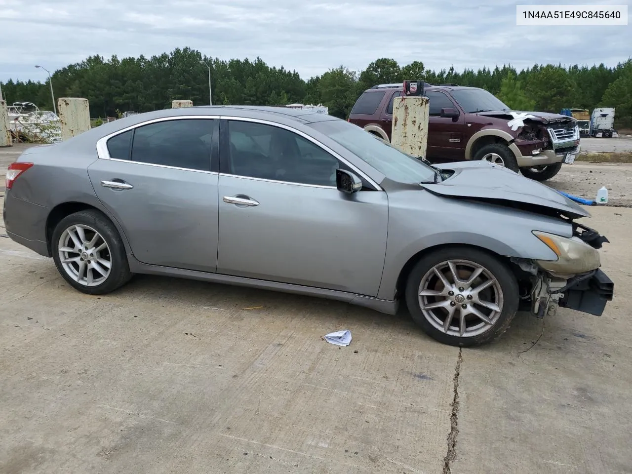 2009 Nissan Maxima S VIN: 1N4AA51E49C845640 Lot: 70229714