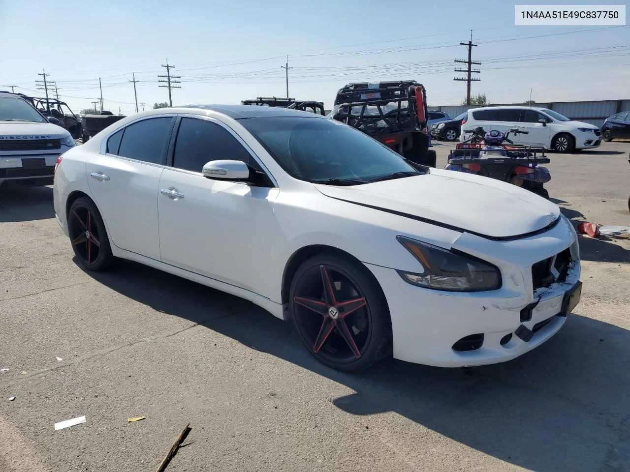 1N4AA51E49C837750 2009 Nissan Maxima S