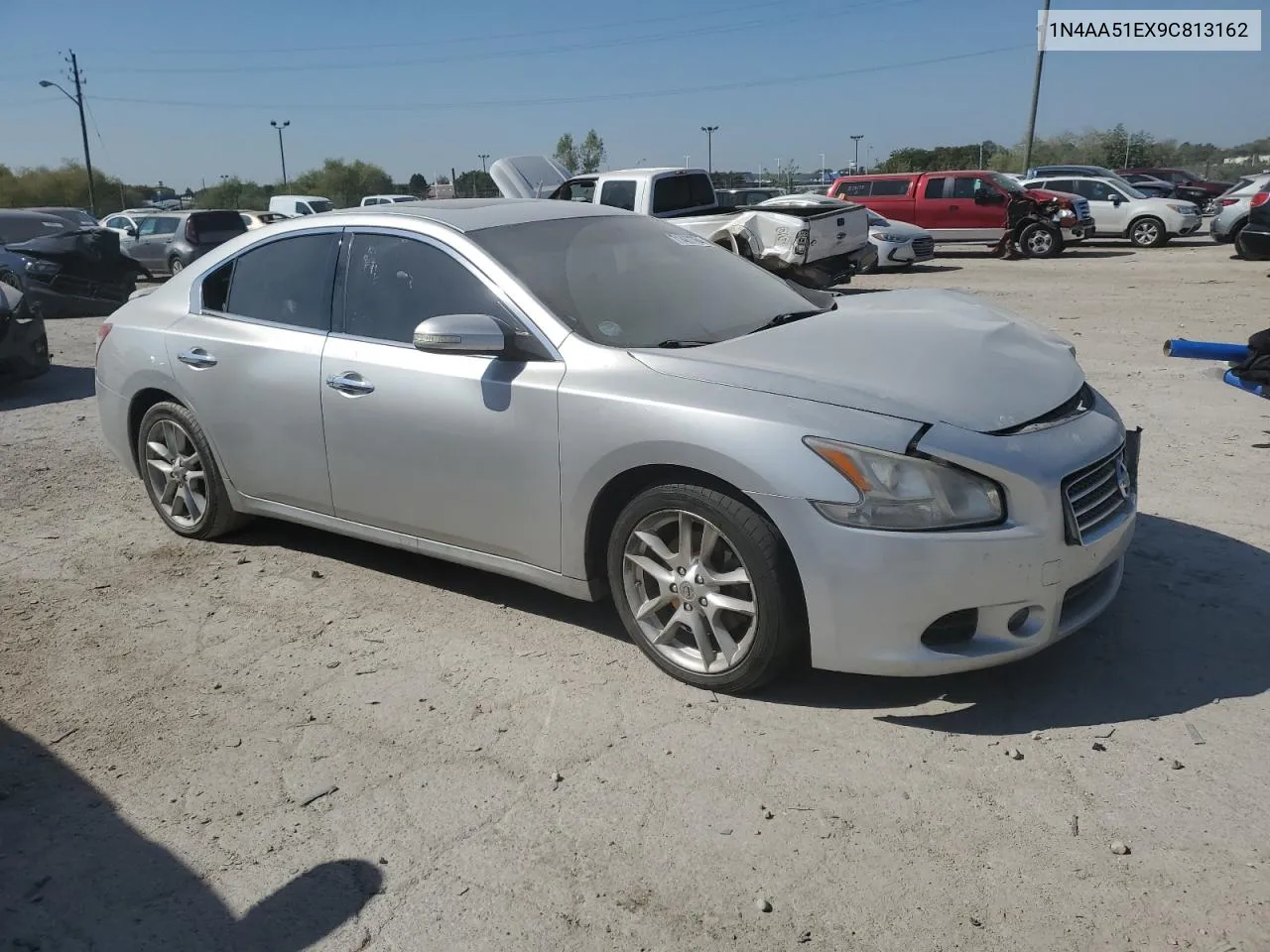 2009 Nissan Maxima S VIN: 1N4AA51EX9C813162 Lot: 71487704