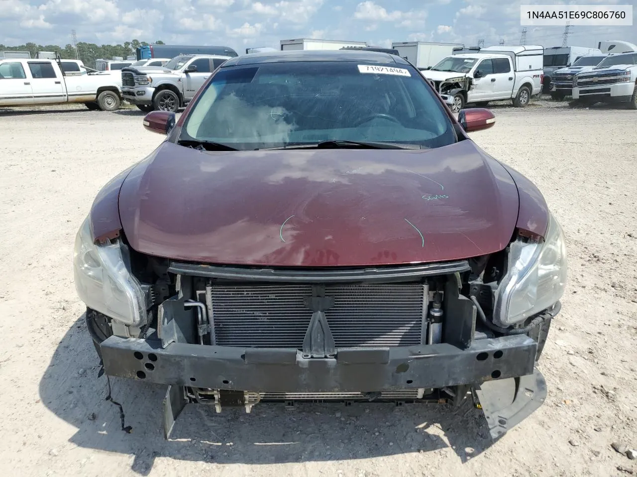 1N4AA51E69C806760 2009 Nissan Maxima S