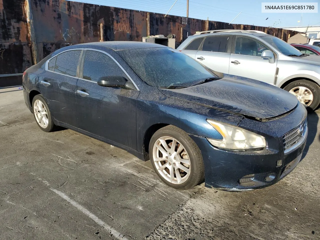 2009 Nissan Maxima S VIN: 1N4AA51E69C851780 Lot: 71987064