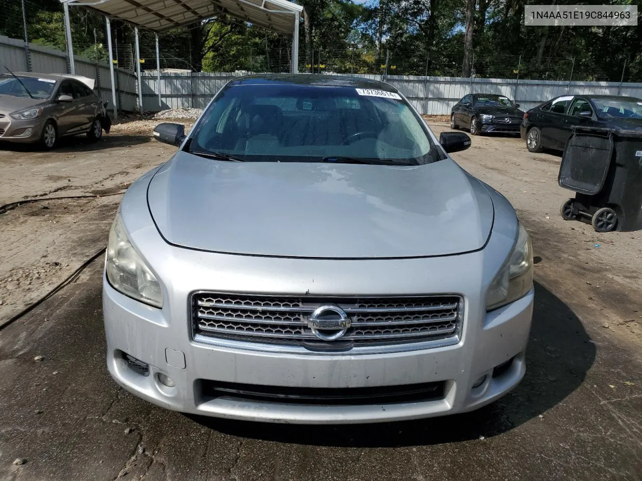 2009 Nissan Maxima S VIN: 1N4AA51E19C844963 Lot: 73736614