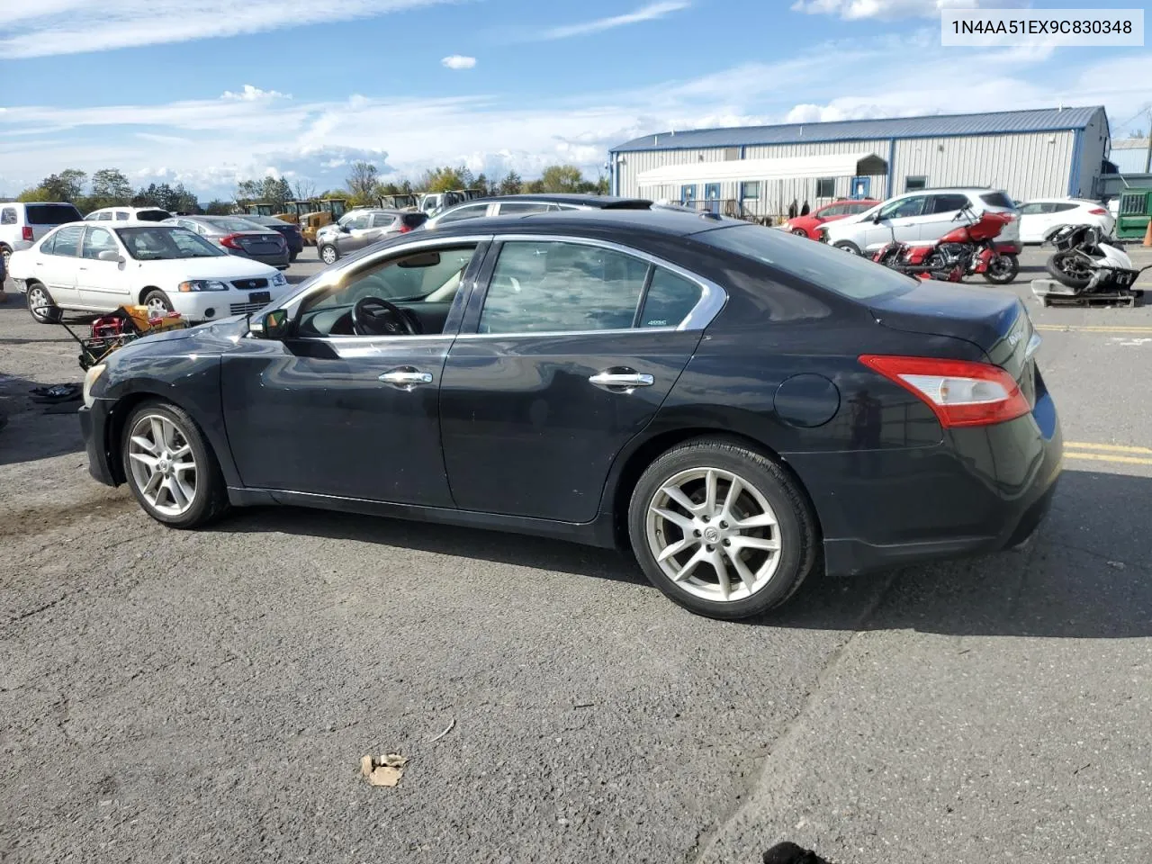 2009 Nissan Maxima S VIN: 1N4AA51EX9C830348 Lot: 73834394