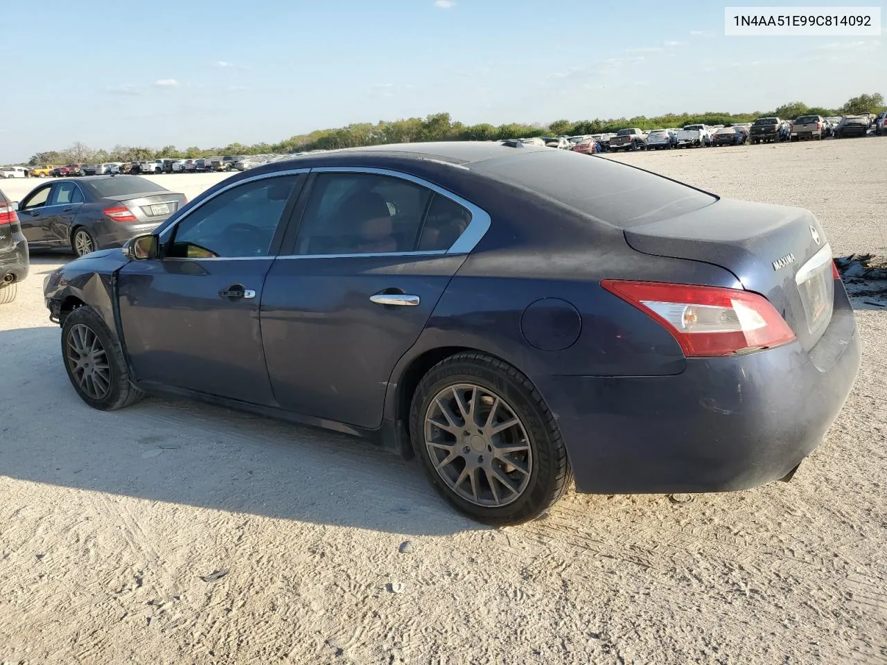 2009 Nissan Maxima S VIN: 1N4AA51E99C814092 Lot: 75018274