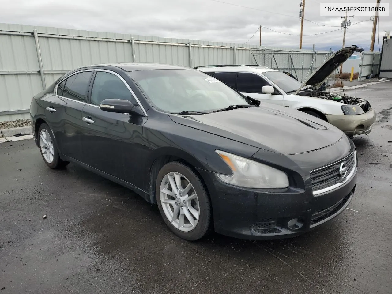 2009 Nissan Maxima S VIN: 1N4AA51E79C818898 Lot: 76112794