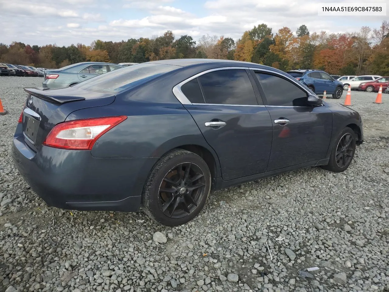 2009 Nissan Maxima S VIN: 1N4AA51E69C847583 Lot: 77465194