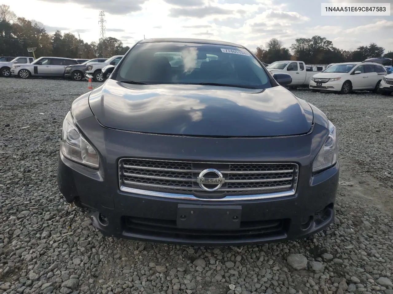 2009 Nissan Maxima S VIN: 1N4AA51E69C847583 Lot: 77465194