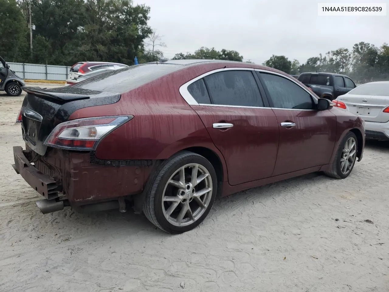 1N4AA51E89C826539 2009 Nissan Maxima S