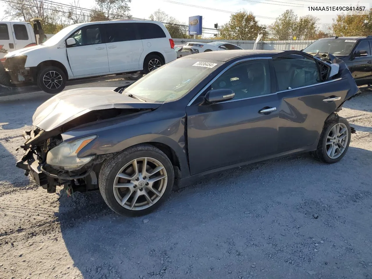 2009 Nissan Maxima S VIN: 1N4AA51E49C841457 Lot: 78036454