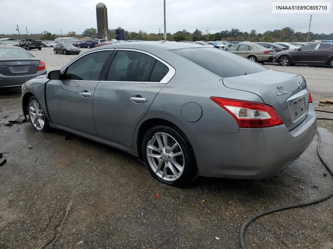 2009 Nissan Maxima S VIN: 1N4AA51E89C805710 Lot: 78480584