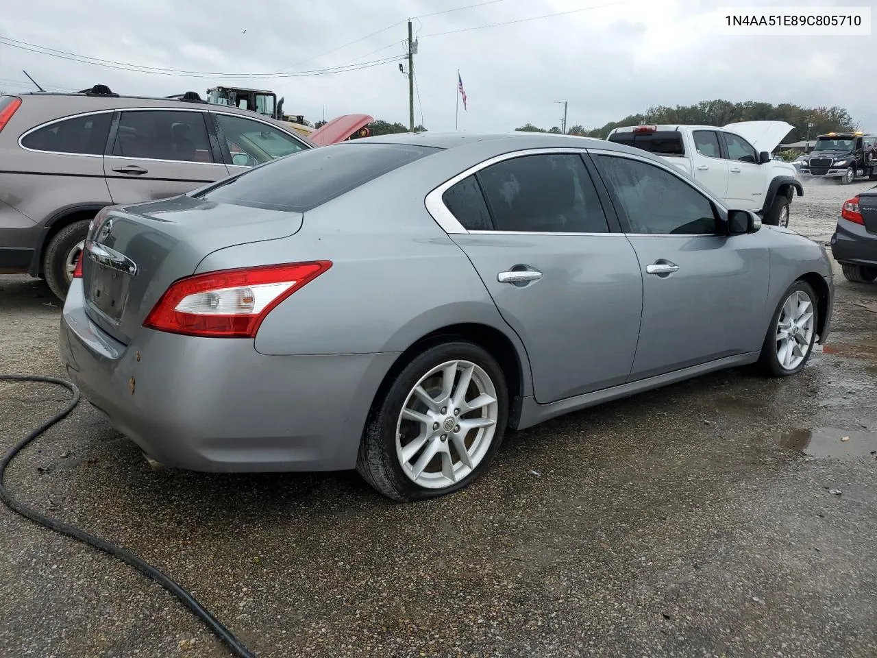 2009 Nissan Maxima S VIN: 1N4AA51E89C805710 Lot: 78480584