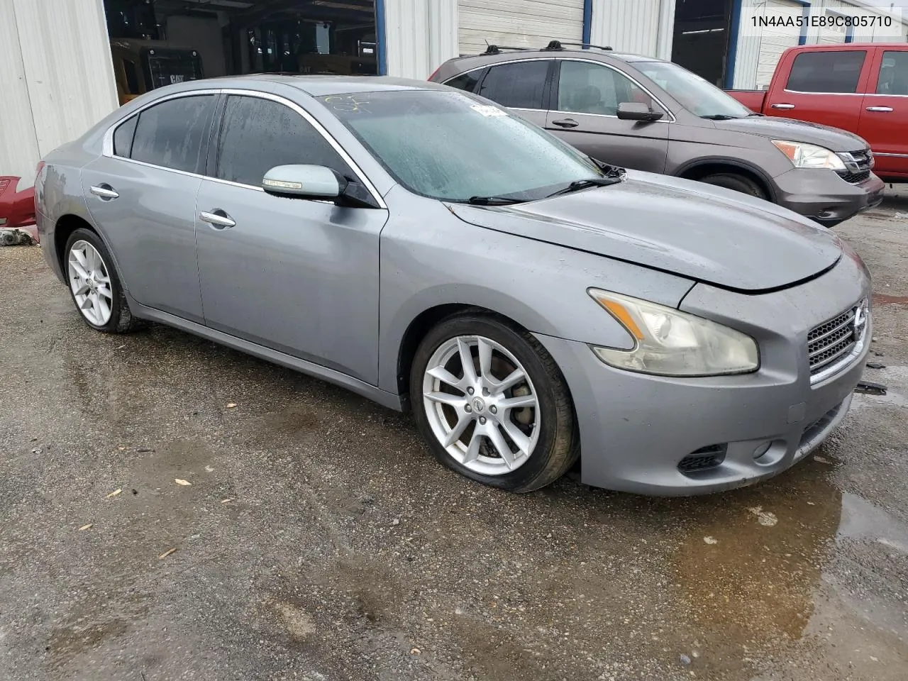 2009 Nissan Maxima S VIN: 1N4AA51E89C805710 Lot: 78480584