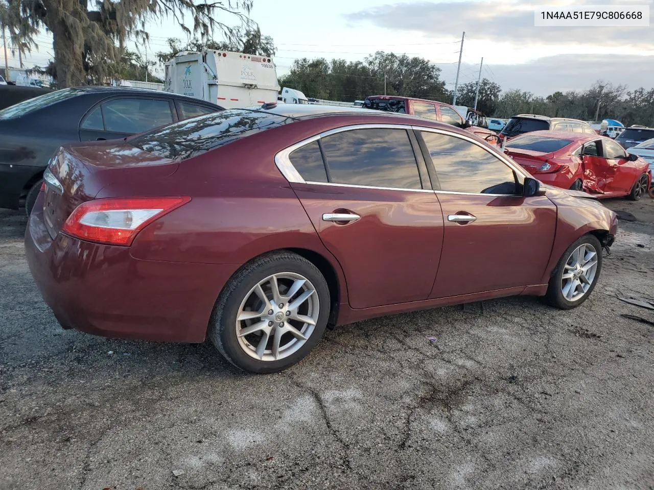 2009 Nissan Maxima S VIN: 1N4AA51E79C806668 Lot: 79399904