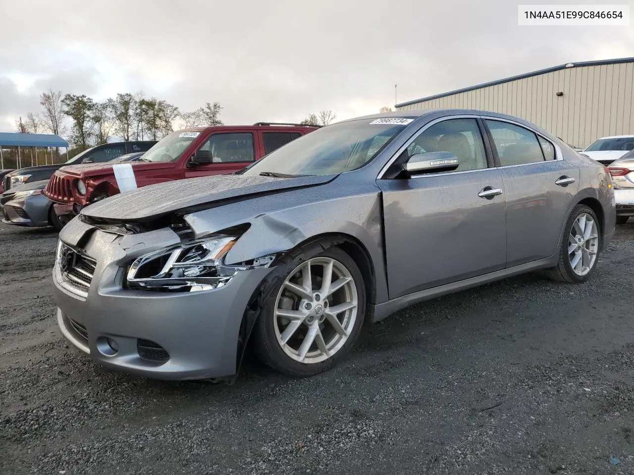 2009 Nissan Maxima S VIN: 1N4AA51E99C846654 Lot: 79987734