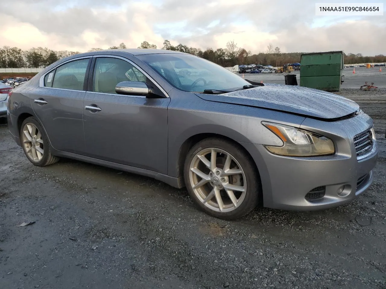 2009 Nissan Maxima S VIN: 1N4AA51E99C846654 Lot: 79987734