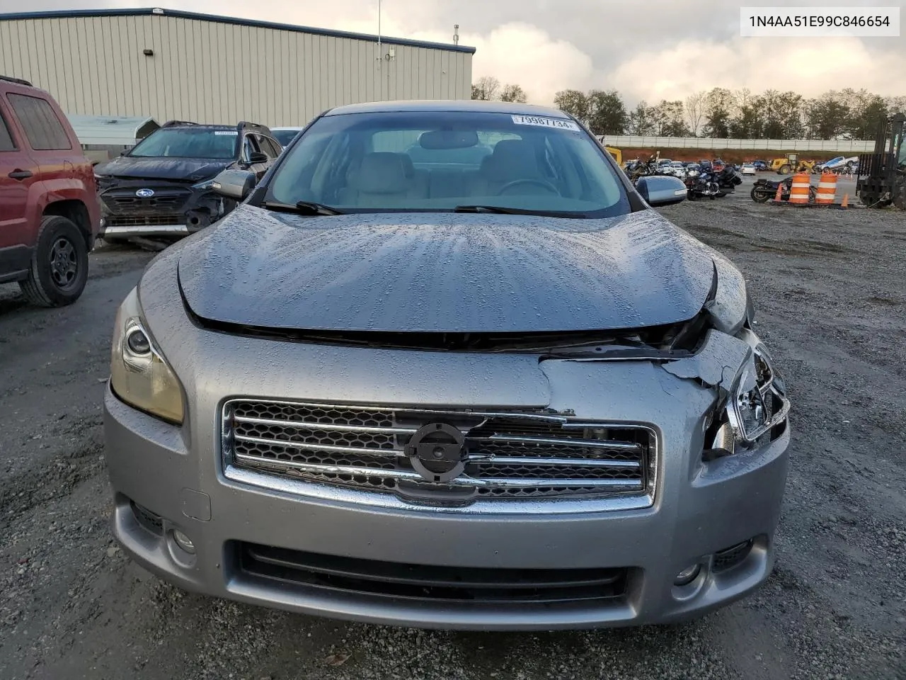 2009 Nissan Maxima S VIN: 1N4AA51E99C846654 Lot: 79987734