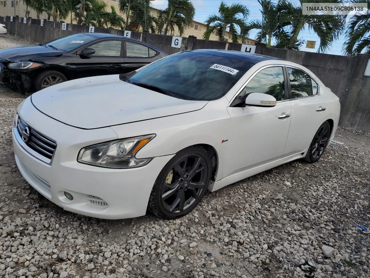 2009 Nissan Maxima S VIN: 1N4AA51E09C806138 Lot: 80111144