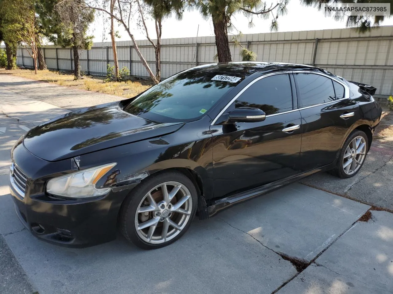 2010 Nissan Maxima S VIN: 1N4AA5AP5AC873985 Lot: 55717294