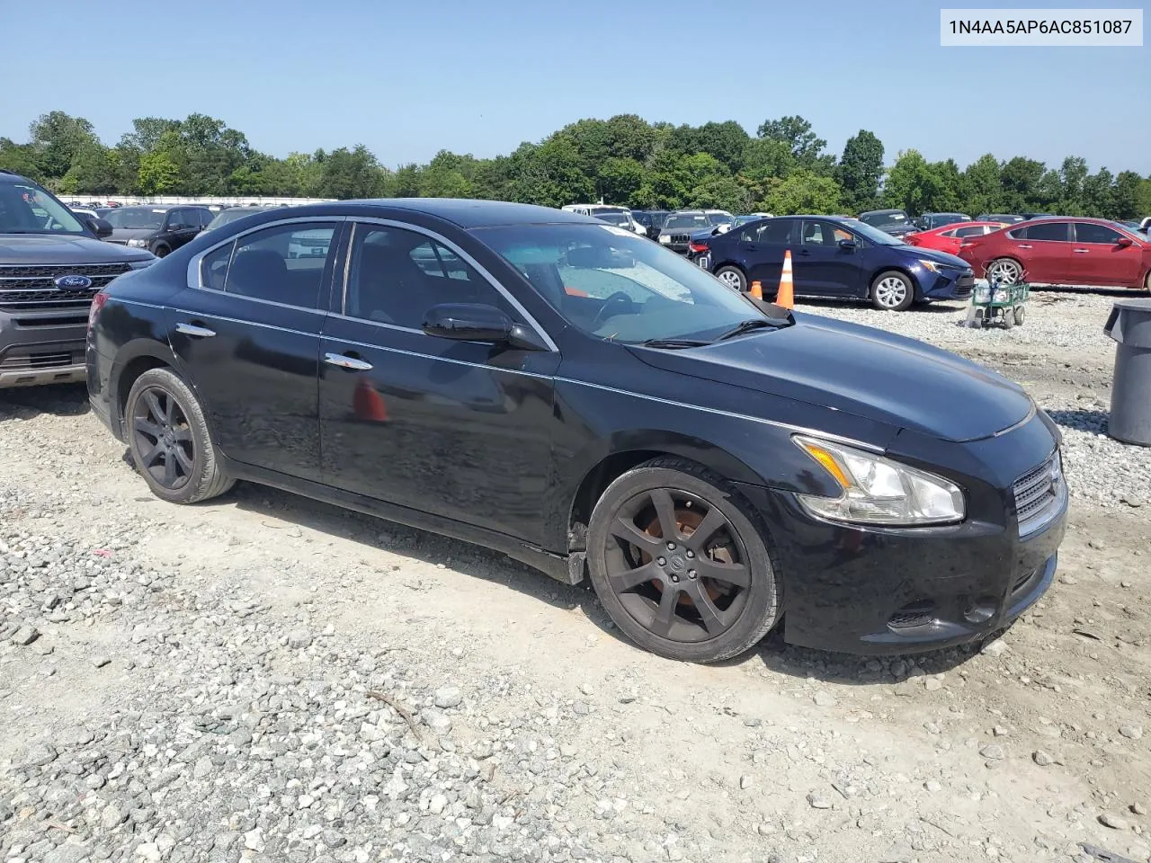 2010 Nissan Maxima S VIN: 1N4AA5AP6AC851087 Lot: 60771994