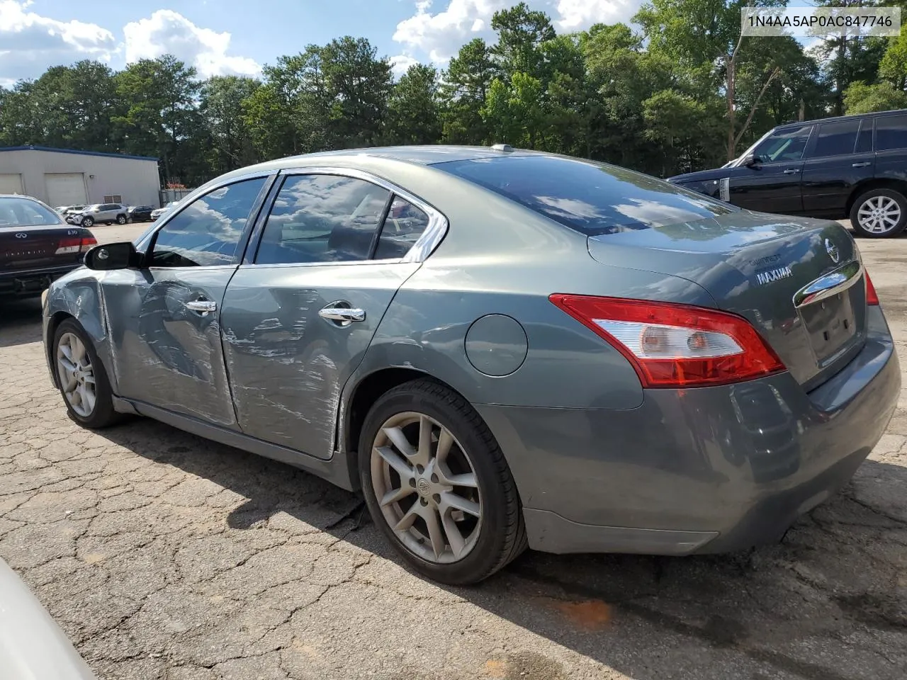 2010 Nissan Maxima S VIN: 1N4AA5AP0AC847746 Lot: 62818974