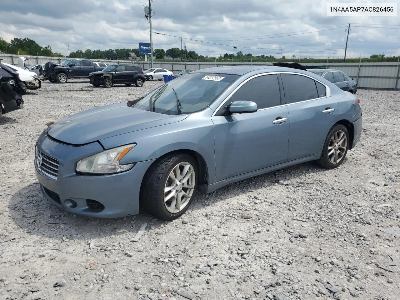 2010 Nissan Maxima S VIN: 1N4AA5AP7AC826456 Lot: 64217564