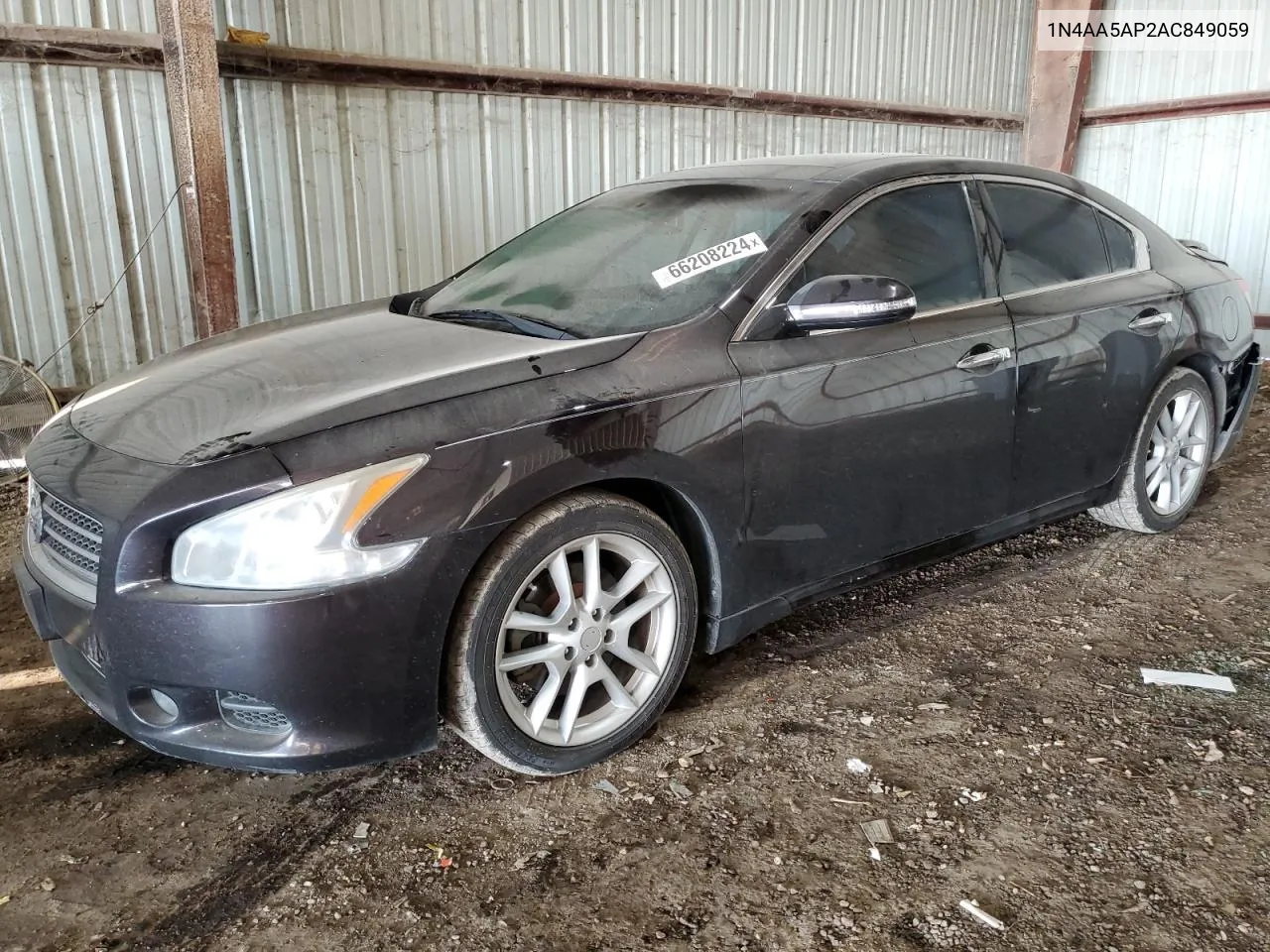 2010 Nissan Maxima S VIN: 1N4AA5AP2AC849059 Lot: 66208224