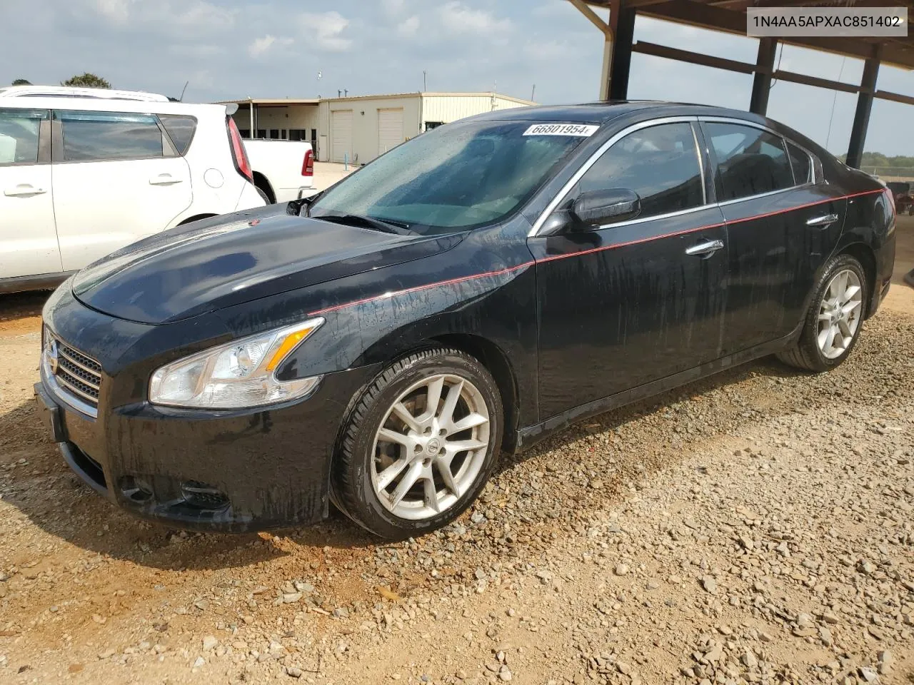 2010 Nissan Maxima S VIN: 1N4AA5APXAC851402 Lot: 66801954