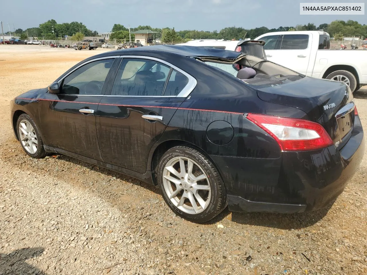 2010 Nissan Maxima S VIN: 1N4AA5APXAC851402 Lot: 66801954