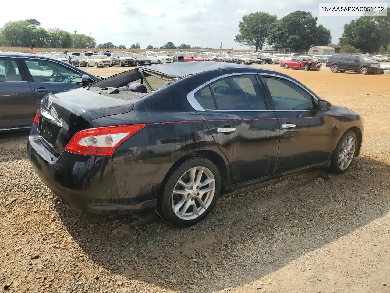 2010 Nissan Maxima S VIN: 1N4AA5APXAC851402 Lot: 66801954