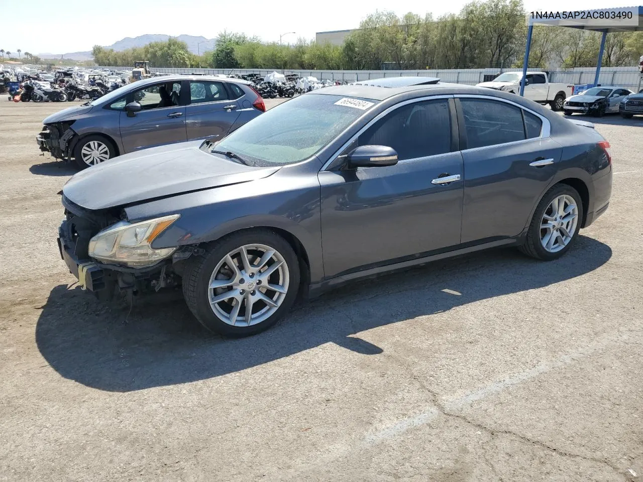 2010 Nissan Maxima S VIN: 1N4AA5AP2AC803490 Lot: 66944604