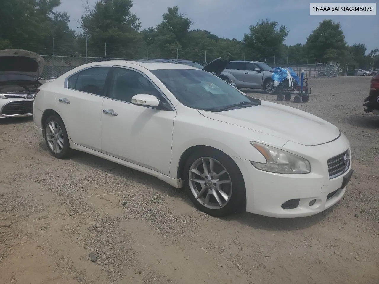 2010 Nissan Maxima S VIN: 1N4AA5AP8AC845078 Lot: 67826204