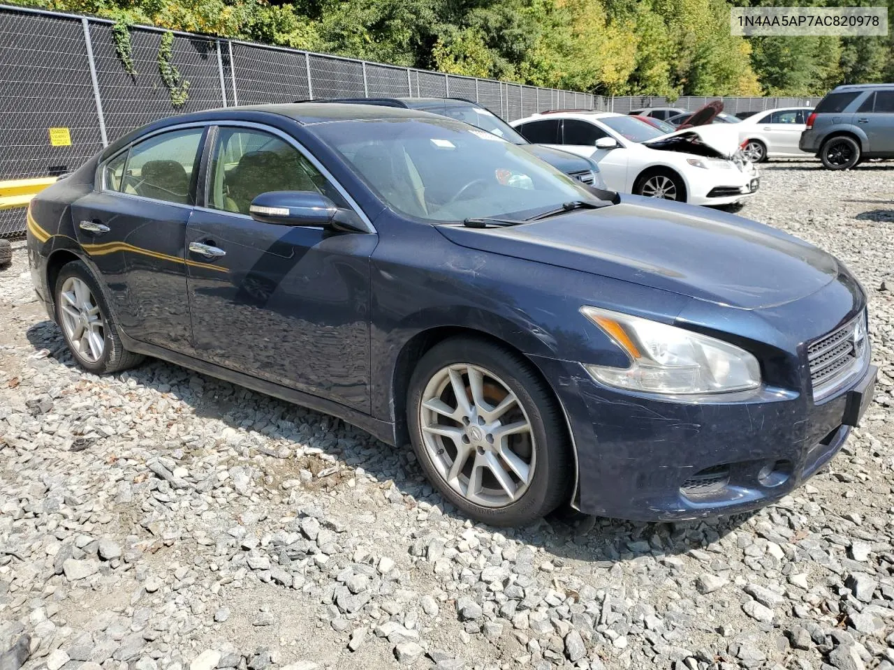 2010 Nissan Maxima S VIN: 1N4AA5AP7AC820978 Lot: 68363604