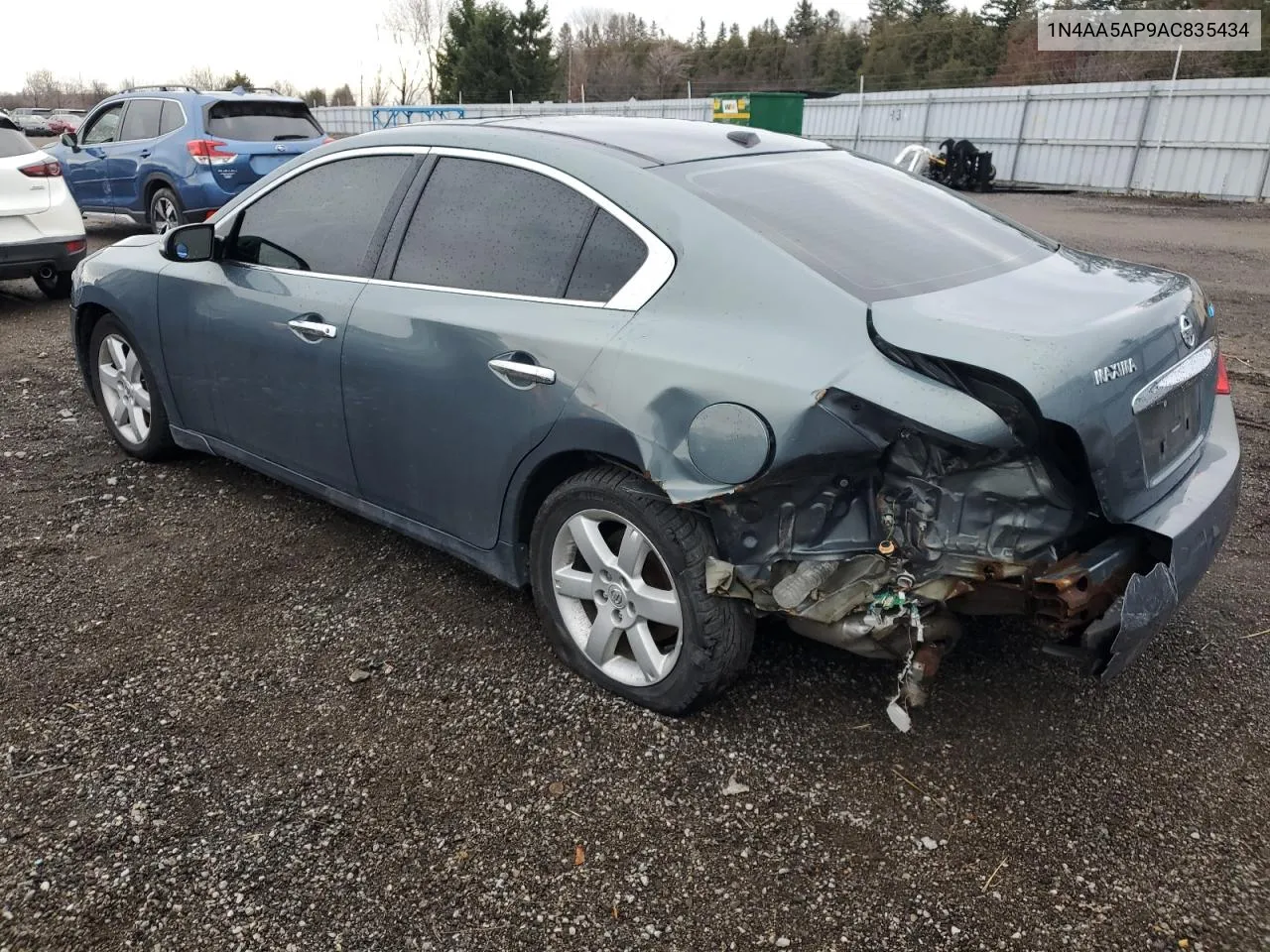 2010 Nissan Maxima S VIN: 1N4AA5AP9AC835434 Lot: 68851464